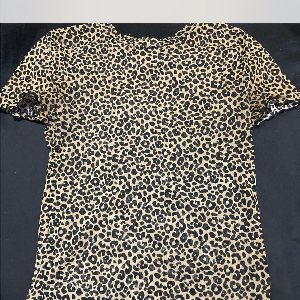 Leopard Print Women's Top